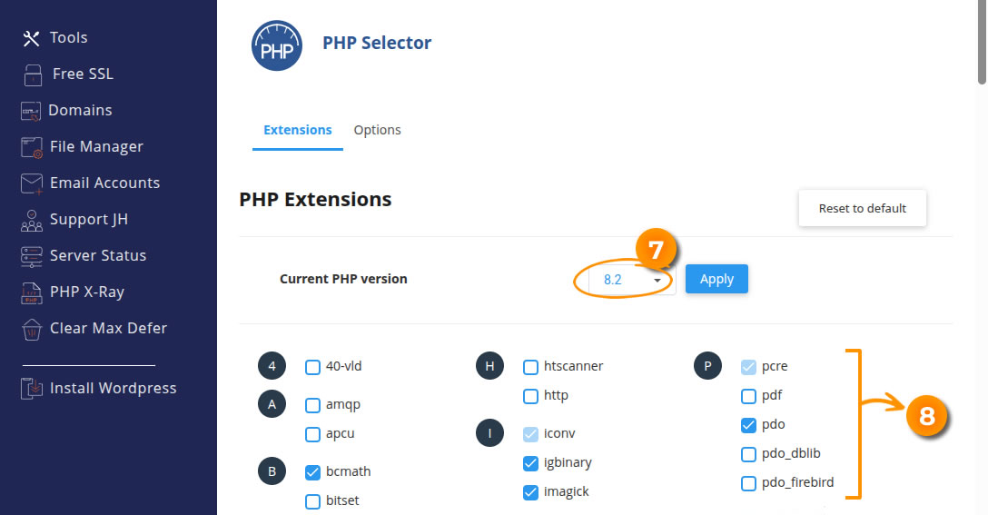 PHP Selector