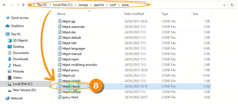 Xampp Add Virtual Hosts